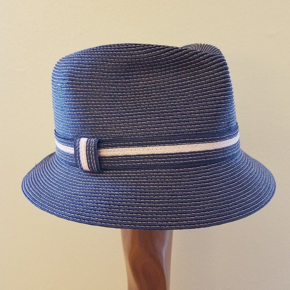 Straw Fedora Hat - image 5